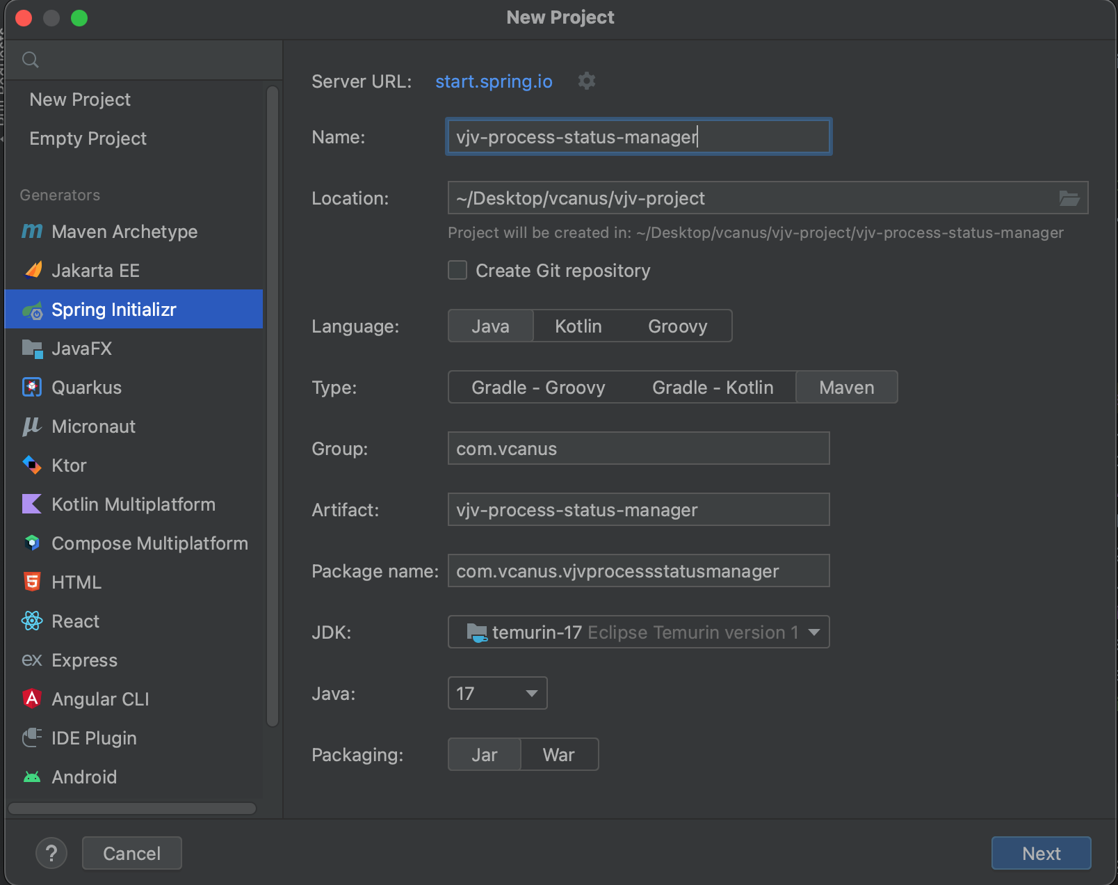 springboot_create_project